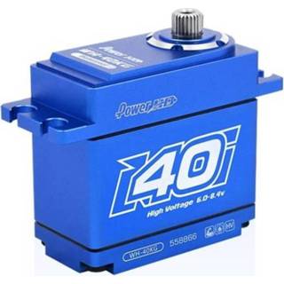 👉 Tandwiel metalen Power HD WH-40KG Waterproof servo met tandwielen 6929130040400