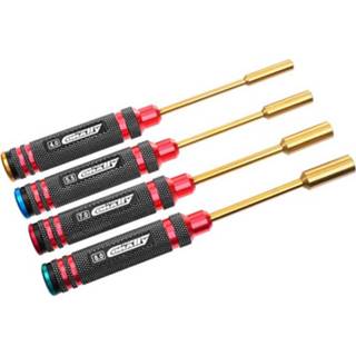 👉 Team Corally - Pro Nut Driver Set - Ti-Ni Coated - 4.0 / 5.5 / 7.0 / 8.0 mm - 4 pcs