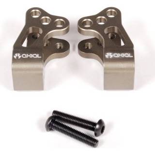 👉 EXO Machined Aluminum Rear Lower Shock Mounts (Hard Anodized) (2pcs) (AX30861)