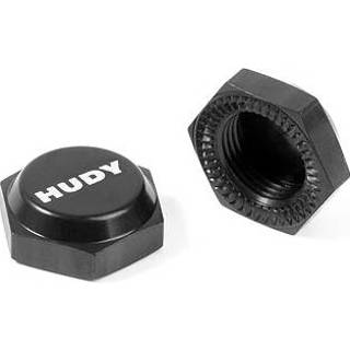 👉 Hudy dichte wielmoeren - 17mm - Zwart