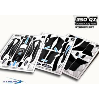 👉 Xtreme carbon stickerset voor de E-Flite Blade 350 QX
