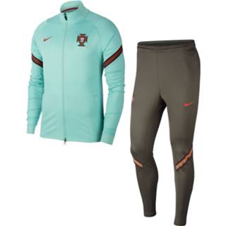 👉 Trainingspak groen mannen nike s thailand trainingspakken volwassen portugal 2020-2022 - Mint