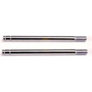 Shock shafts, steel, chrome finish (long) (2