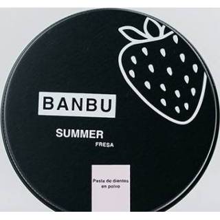 👉 Tandpasta Banbu - Poeder 'Zomer' Aardbei