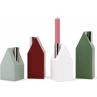 👉 Kandelaar Remember - Kandelaars 4 huisjes