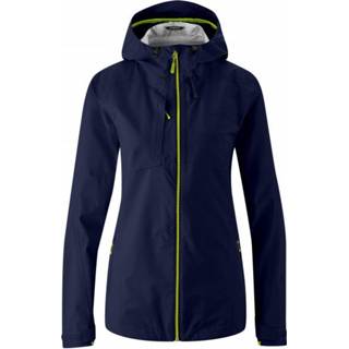 👉 Maier Sports - Women's Mythen - Regenjas maat 46, blauw/zwart