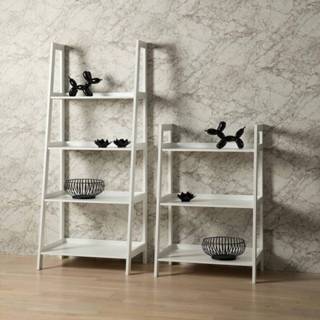 👉 Wandkast wit houten hout Livia - 63 x 130 cm 8719497687282