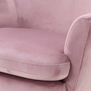 👉 Fauteuil roze Jez velvet 8719497686155