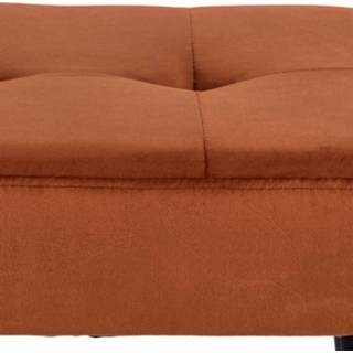 👉 Kruk velvet koper Danique krukje - 50 x 38 cm 8720604640311