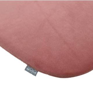 👉 Zitkussen roze velvet Nolon universeel vierkant zacht 8720246134100