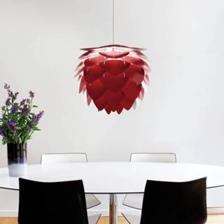 👉 Lampenkap rood aluminium medium Aluvia ruby red - Ø 59 cm 5710302021355