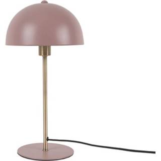 👉 Tafellamp roze metaal Bonnet - Ø 20 cm 8714302691928