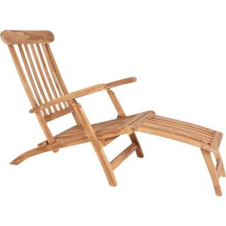 👉 Loungestoel houten bruin Jildou tuin naturel 8720246134261