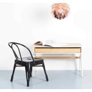 👉 Kruk zwart kinderen metalen metaal kids krukje 8719497687640