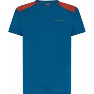 👉 Shirt mannen blauw XL La Sportiva - Embrace T-Shirt Sportshirt maat XL, 8020647011766