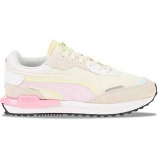 👉 Beige pastel unisex stock wit vrouwen Puma City Rider Beige/Pastel Dames