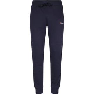 👉 Joggingbroek s male donkerblauw merklogo blauw katoen Champion 8054112249149 2900059100011