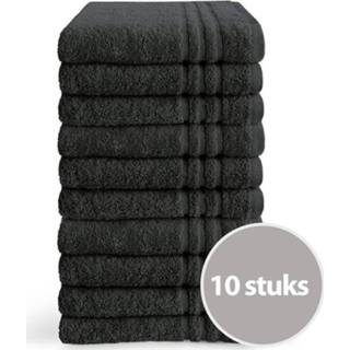 👉 Handdoek antraciet Byrklund 50x100 cm 500gram - 10 stuks 8585897698612