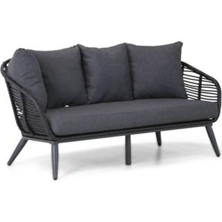 👉 Tuinbank off black loungebanken zwart Coco Leonardo lounge 2-zits 7434242730730