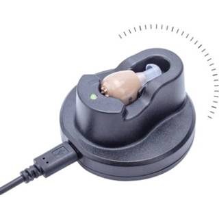 👉 Hoortoestel active Z-12 oplaadbare in-ear geluidsversterker met USB-houder