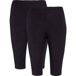 👉 Fietsbroek zwart effen vrouwen katoen Harmony 4055705335663