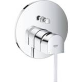 👉 Chroom GROHE Plus afdekset voor inbouwbadmengkraan met 2-weg-omstelling, 4005176529825