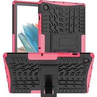 👉 Tablethoes magenta active Case2go - Tablet Hoes geschikt voor Samsung Galaxy Tab A8 (2021) 10.5 inch -Schokbestendige Back Cover 8719793176503