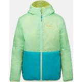 👉 Gevoerde jas groen geel vrouwen COTOPAXI Teca Calido Hooded Dames Lichtgroen/Lichtgeel