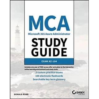 👉 Ultramarijn engels MCA Microsoft Certified Associate Azure Administrator Study Guide: Exam AZ-104 9781119705154