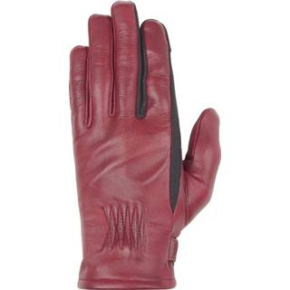 👉 Glove grijs leather t7 active Helstons Candy Summer Burgundy Grey Gloves 3662136096745