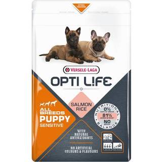 👉 Hondenvoer normaal kleinverpakking Opti Life Puppy Sensitive All Breeds - 1 kg 5410340310359 5410340311622