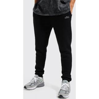 👉 Official Skinny Fit Joggingbroek, Black