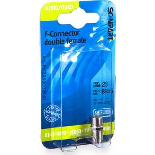 👉 Active Scanpart F Connector Adapter (f)-(f) 4012074171452