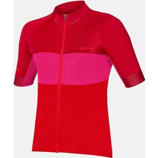 👉 Fietsshirt rood mannen Endura FS260-Pro II Korte Mouwen 5056286922906