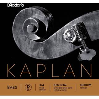 👉 Contrabassnaar medium D'Addario K612-34M D-2 3/4