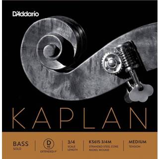 👉 Contrabassnaar medium D'Addario K615-34M C-5 verlengde 3/4