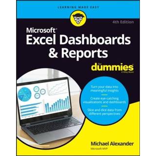 👉 Dashboard engels Excel Dashboards & Reports For Dummies, 4th Editio n 9781119844396