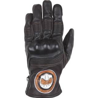 👉 Glove bruin zwart leather active Helstons Piste Summer Brown Black Gloves T10 3662136096516