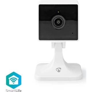 👉 Wit active Nedis WIFICI40CWT Smartlife Camera Voor Binnen Full Hd 1080p Cloud / Microsd Nachtzicht Android™ & Ios Wi-fi 5412810331079