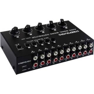 👉 Schakelaar active 5 in 5-uit audiosignaalselector Sound Mixing Distribueer apparaat invoer onafhankelijke