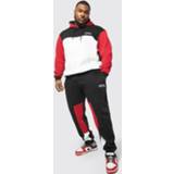 👉 Plus Ofcl Colour Block Trainingspak, Red