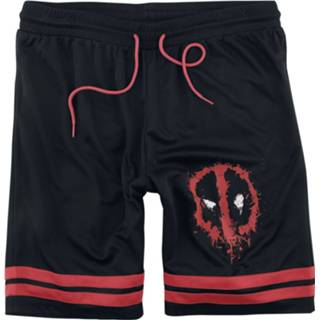 👉 Korte broek zwart rood mannen m Deadpool - Mask 4064854089143