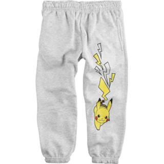 👉 Trainingsbroek grijs unisex gemêleerd kinderen Pokémon - Kids Pikachu Pokemon Trainer 4064854172999