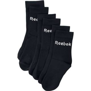 Sokken zwart unisex m Reebok - Act Core Crew 3er-Pack 4062061393015