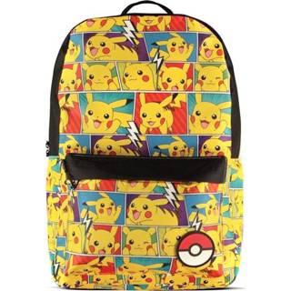 👉 Rugtas unisex hoofdmateriaa polyester meerkleurig Pokémon - Pikachu 8718526125863