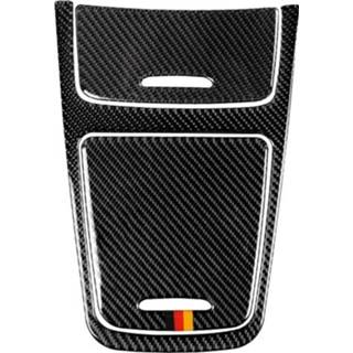 👉 Bedieningspaneel koolstofvezel active Auto Duitse Kleur Centraal Decoratieve Sticker voor Mercedes-Benz A-klasse 2013-2018 / CLA 2013-2017 GLA 2013-2017, Links en Rechts Drive Universeel