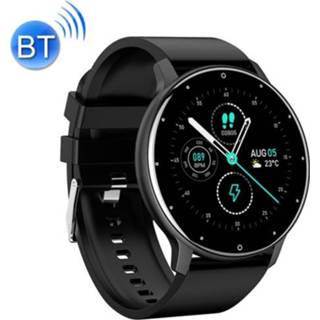 👉 Stappenteller zwart active ZL02 Smart Heart Rate Bloeddruk Zuurstof Monitoring Sport Draadloze Bluetooth Watch (zwart)