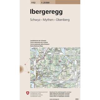 👉 Engels Swisstopo 1 : 25 000 Ibergeregg 9783302011523