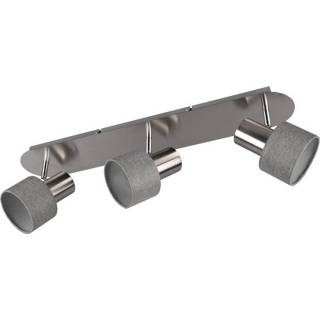 👉 Opbouwspot grijs RVS active Trio international 3-lichts Wailer met 803600307 4017807451047