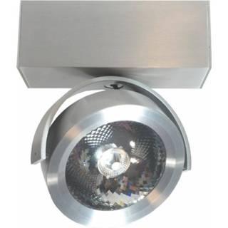 👉 Opbouwspot active Artdelight Led Dutchess 13w - 2700K 16cm metaalgrijs QR 0001 ALU-LED 8719831732227